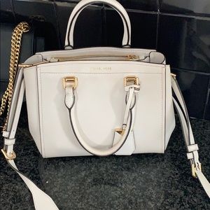 White MK bag